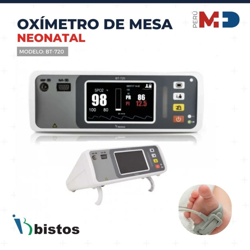 Oximetro de Mesa BT-720 - BISTOS