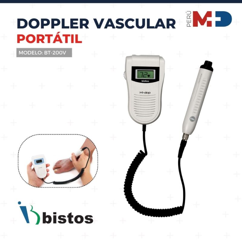 Doppler Vascular Portátil BT-200V - BISTOS